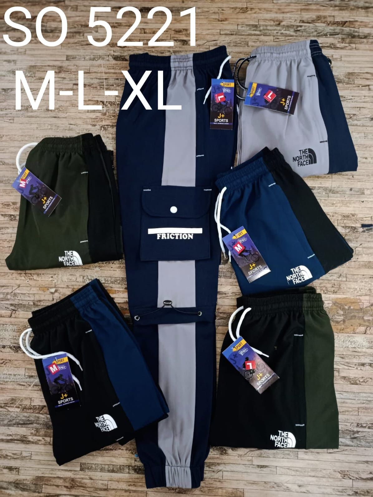 Mens Track Pant Cargo