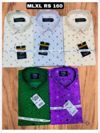 Men's Solid Print Shirt - Image 2