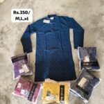 Mens Solid Kurta Fancy